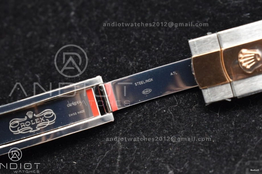 DateJust on Brown VR3235 SS Jubilee Bracelet 126333 Steel Stick Best Dial RG Edition 41 Clean 904L 1:1 0304